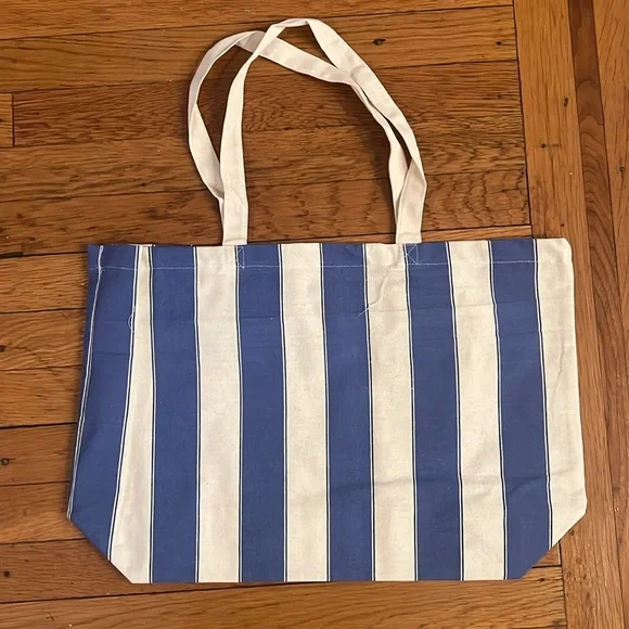 Sezane NEW Bonjour NEW & unused Parisian Canvas Tote Bag - Picture 2 of 2